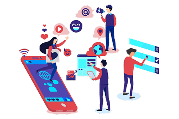 Digital Marketing Illustration